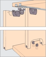 Skinne Eku Clipo 15 2-Spors For Innfresning 2,5m 