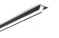 Profillist Tynn Aluminium 200cm - Flere Farger