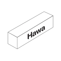 Hawa Junior 80/B Pocket lang bolt 20mm sett for 1 dør