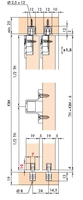 Skinne Eku Clipo 15 1 Spor For Innfresning 2,5m