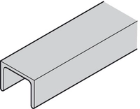 Skyvedørskinne topp  aluminium 3500mm