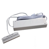 Trafo Led 24V 30/60W 9 Utganger 2m Kabel M/Stikk