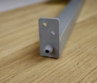 Sinkliste 20x20mm Aluminium M/Dübel 
