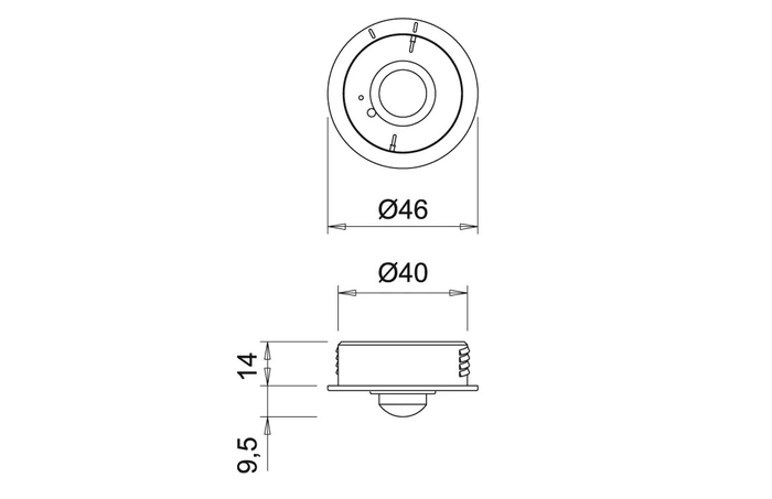 Sensor Pir-XD Dps For X-Driver