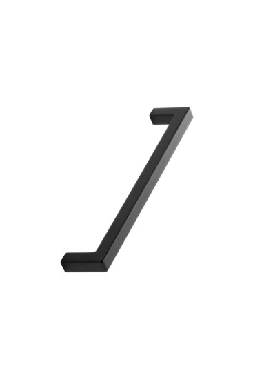 Håndtak 5103 Furnipart Square Matt Sort - Flere Lengder