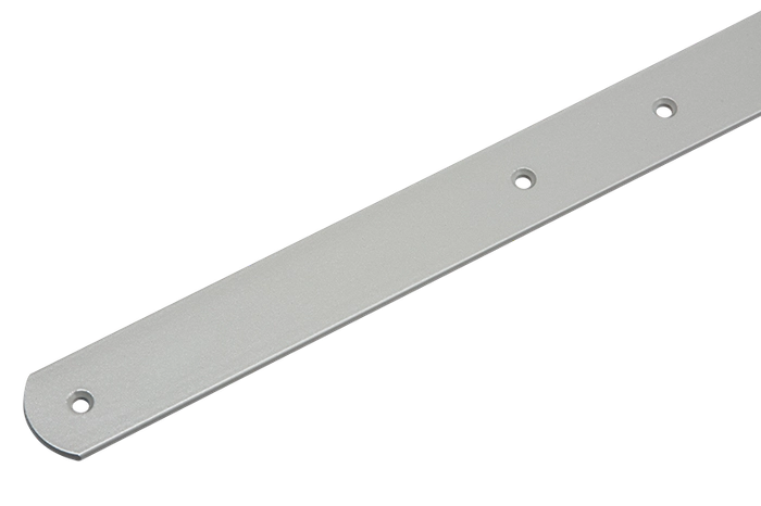 Koblingsbeslag Lav 456x40x4mm Sølv