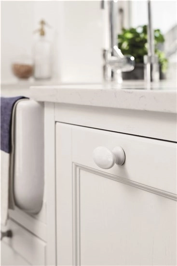 Knott 6009 Furnipart Oval Porselen Hvit
