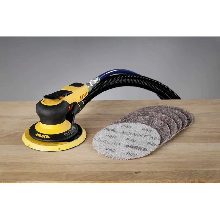 Slipemaskin Mirka Pros 650CV Ø150mm Orbit 5mm Luft
