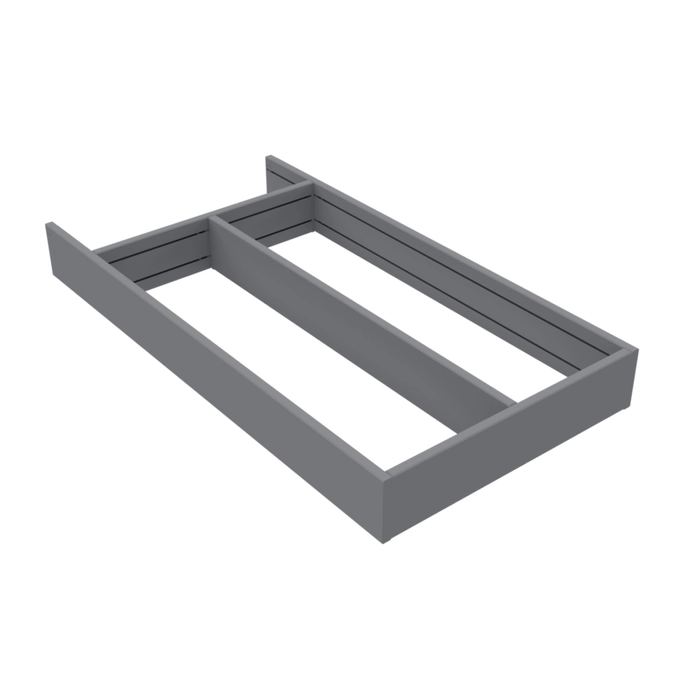 Bestikkinnlegg IMA Flex Frame Justerbar Aluminium  55cm 278x523mm Antrasite