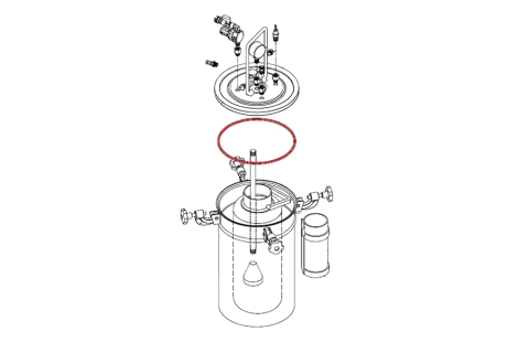 O-ring Pizzi 81000 D5/D12/D20