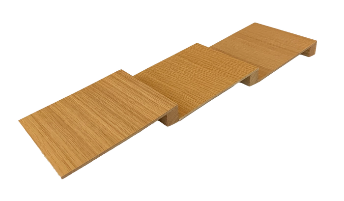 Krydderholder MosaiQ 3-Delt Lakkert Eik