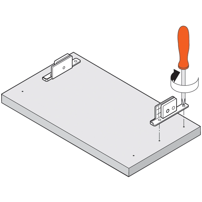 Metabox Blum Frontmarkør N