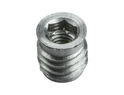 Rampamuffe M8x14x15 Stål Ubehandlet 