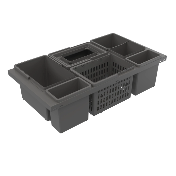 Avfallssorterer IMA Cube Basic Low 800 ECO Antrasitt