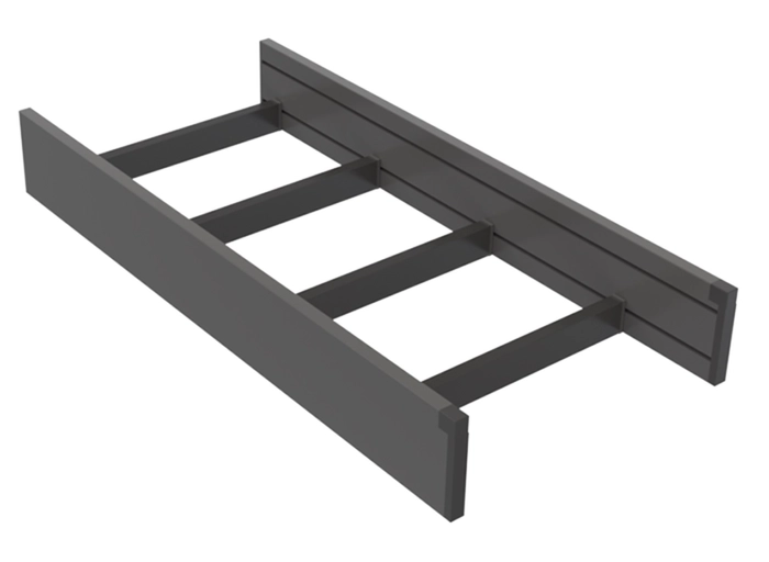 Krydderinnlegg IMA H55cm B200xD523mm Antrasitt