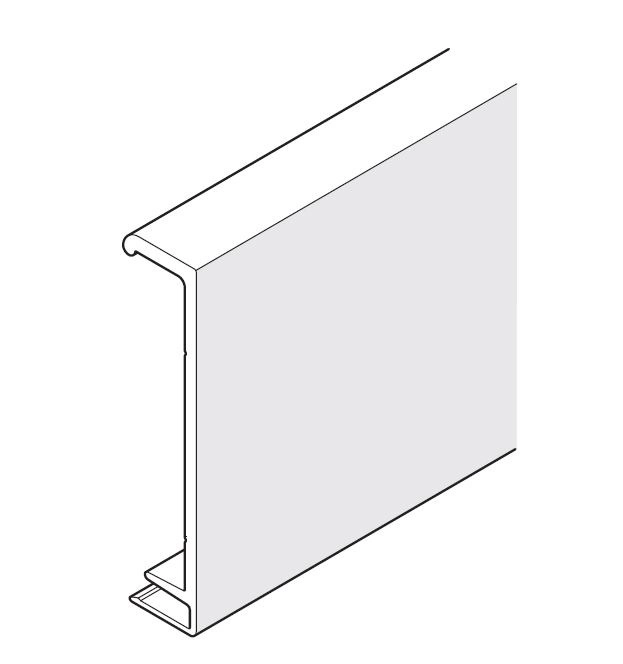 Frontpanel Hawa Junior 80/B Pocket ClipOn 2m Aluminium 