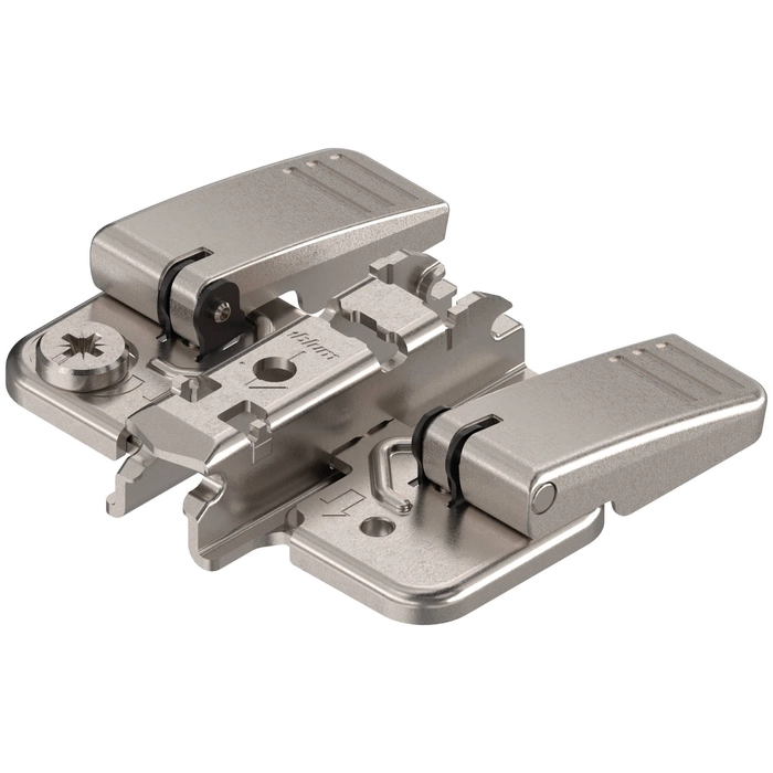 Monteringsplate Blum 37mm H3 Inserta Exenter Høydejustering Stål/Zamach