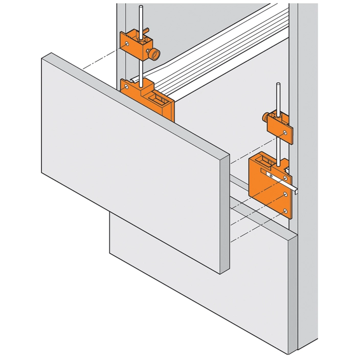 Metabox Blum Frontmarkør N