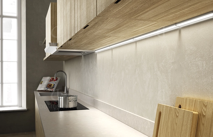 THEA aluminium profil 200 cm utenpåliggende