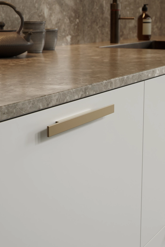 Håndtak 4593 Furnipart Facet - Flere Lengder og Farger