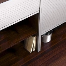 Sjalusidør Knoke KS25 B600mm Rustfri Look