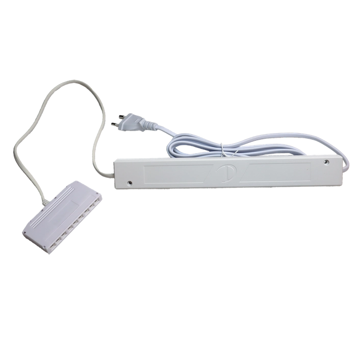 Trafo Led 24V 30/60W 9 Utganger 2m Kabel M/Stikk