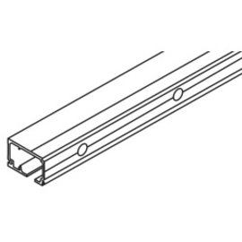 Skinne Hawa Porta Utenpåliggende/Vegg 1 Spor 6m