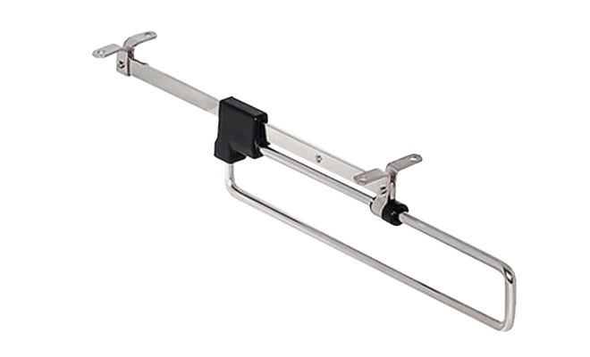Garderobestang Utrekkbar Krom 4-6kg