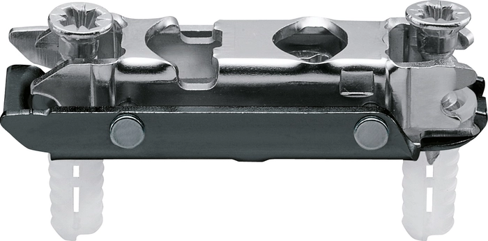 Monteringsplate Blum H0 20mm Expando M/Exenter Høydejustering Svart Onyx