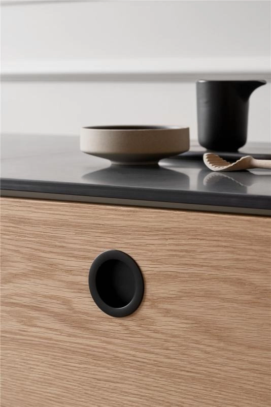 Håndtak 5526 Furnipart Tub Round Innfresning - Flere Farger