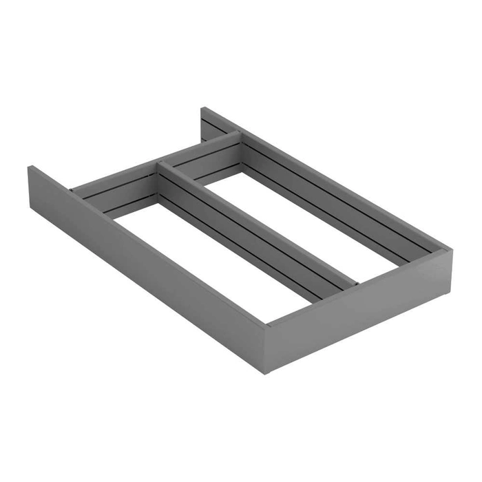 Bestikkinnlegg IMA Flex Frame Justerbar Aluminium 50cm 278x473mm Antrasitt 