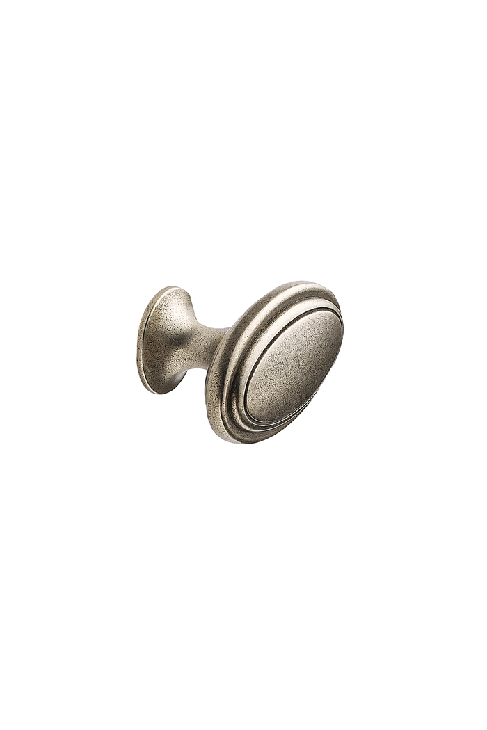 Knott 5014 Furnipart Oval 60x35mm Antikk Tinn