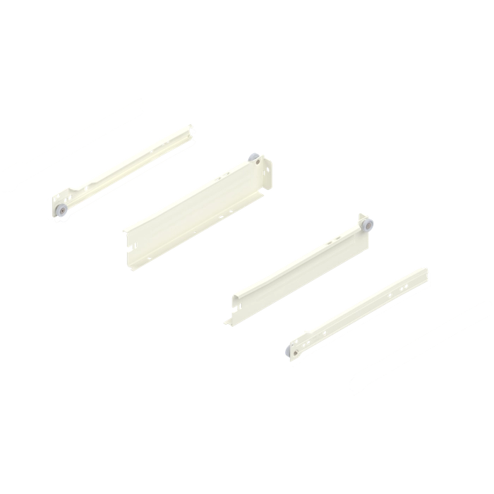 Metabox Blum Høyde N (54mm) Hvit - Flere Lengder