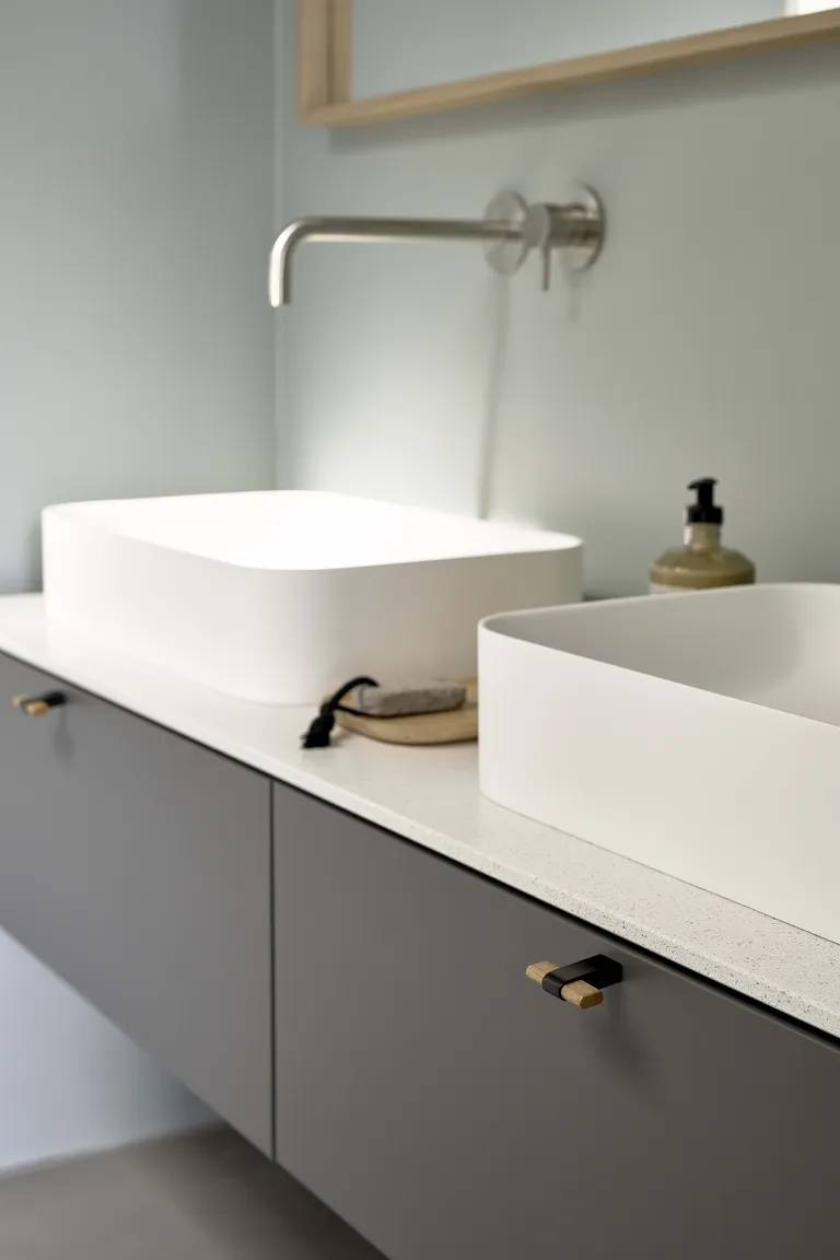 Knott 1029 Furnipart Crossing Lengde 50mm Lakkert Eik/Sort