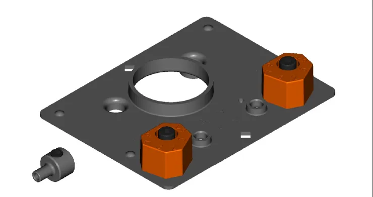 hengslemal Blum 35mm