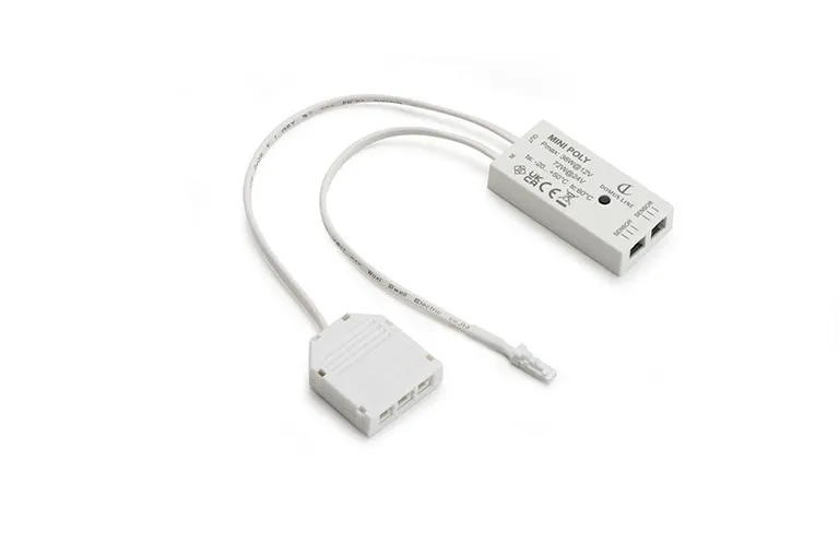 Kontrollmodul Mini Poly 2 ports fordeler 72W 24V