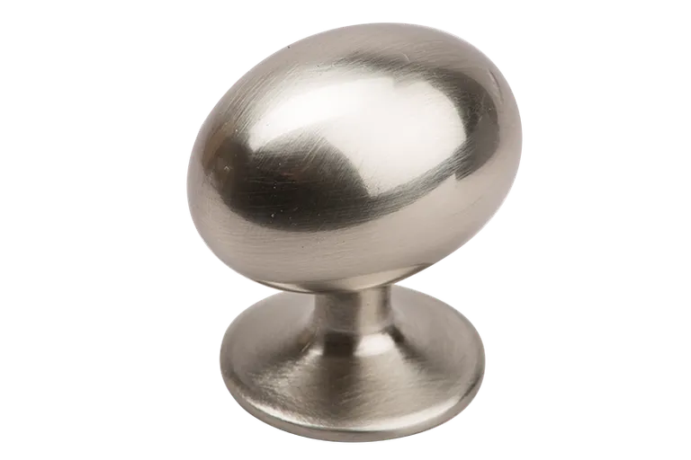 Knott 336464 børstet stål oval