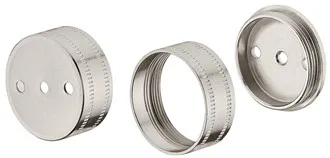 Garderoberørholder Teka Ø25mm  Nikkel