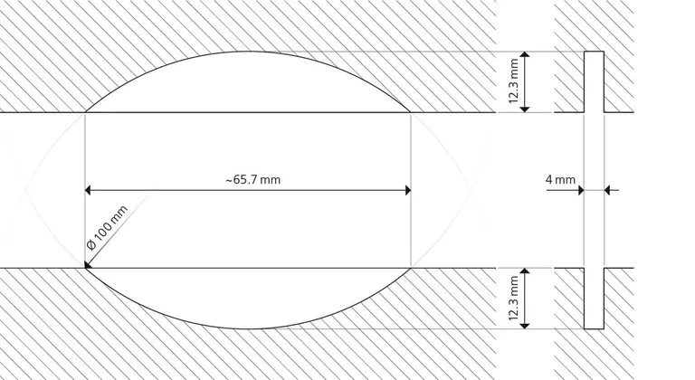 Lamello C20 Plast 60x23x4mm Transparent 250stk