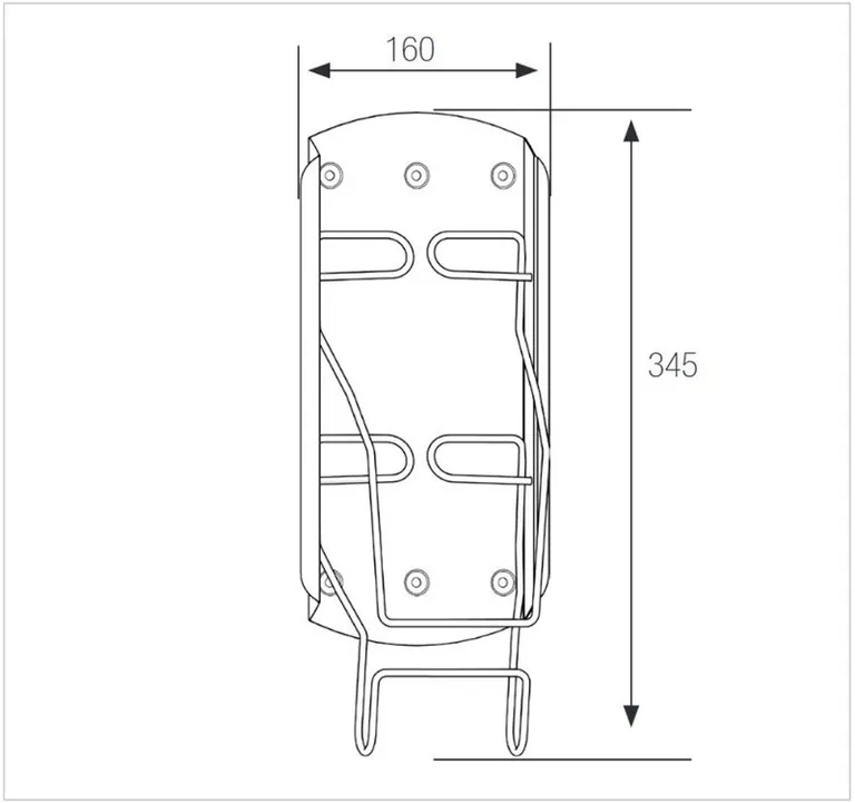Strykejernholder Pelly Til Vegg