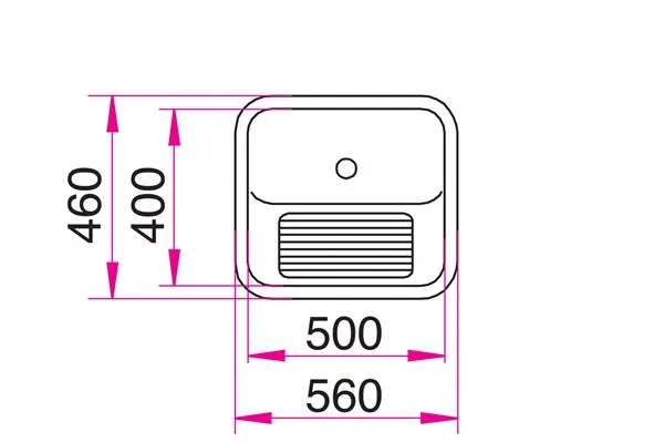 Vaskeromsvask Stala 1 Kum