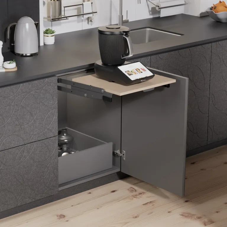 Mixbeslag Kesseböhmer  ChefsTable Nedsenk Antrasitt