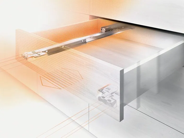 Skuffeskinner Blum Movento 40/60kg 