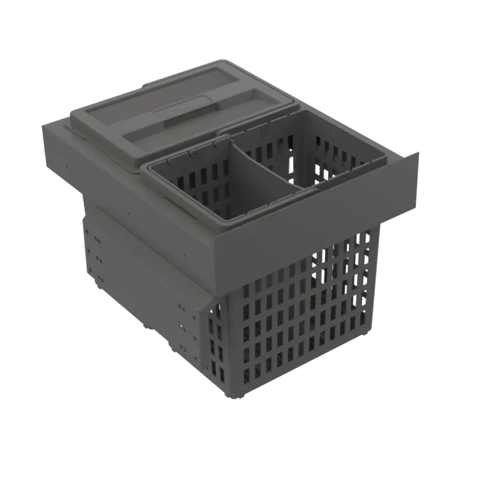 Avfallssorterer IMA Select Side 400 ECO Sidemontert Antrasitt