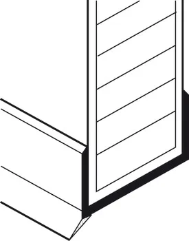 Tettningsprofil For 16mm Sokkel Transparent