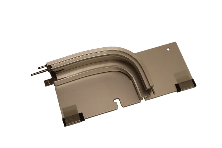 Toppskinnesett Hawa Folding Concepta III 20/25 2 Dører Venstre Anodisert