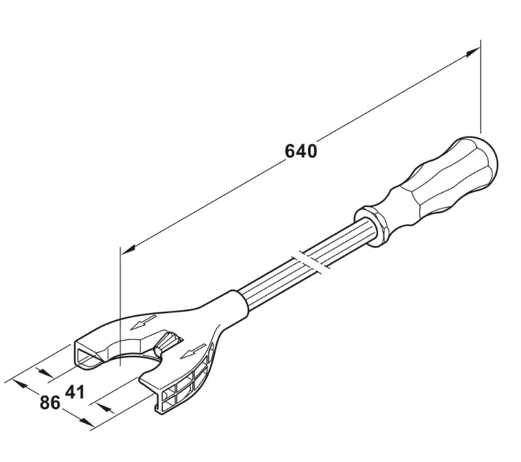 Axilo justeringsverktøy 078 Light