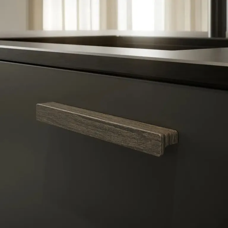 Håndtak 1044 Furnipart Elan Lakkert Mørkebrun Eik