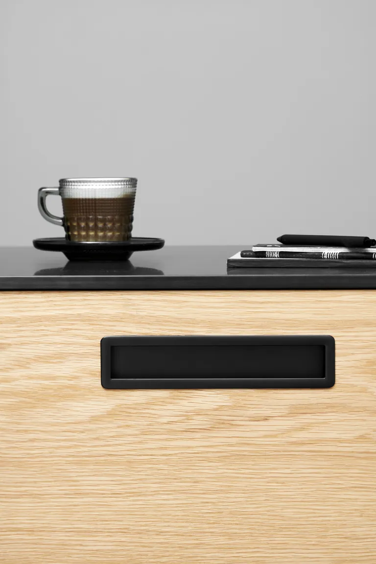 Håndtak 5527 Furnipart Tub Firkantet Innfresning - Flere Farger