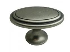 Knott 5014 Furnipart Oval 60x35mm Antikk Tinn